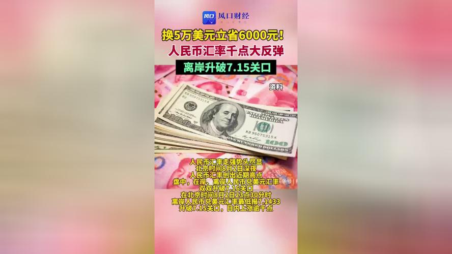 一万美刀是人民币多少钱